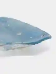 Серый блюдо сервировочное, салатник новогодний "Сапожок", 16 х 14 х 1,5 см