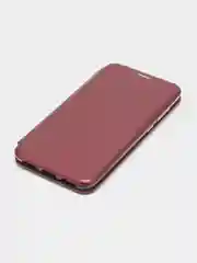 Пурпурный чехол книжка на Huawei Y7 2019, Хуавей У7 2019