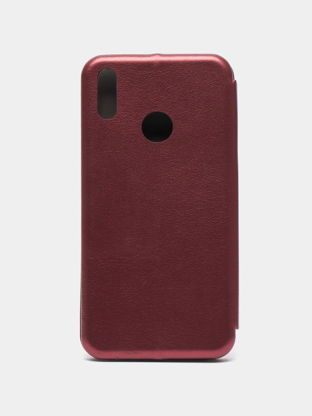 Пурпурный чехол книжка на Huawei Y7 2019, Хуавей У7 2019
