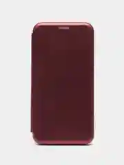 Пурпурный чехол книжка на Huawei Y7 2019, Хуавей У7 2019