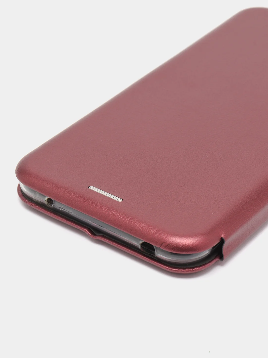 Пурпурный чехол книжка на Huawei Y7 2019, Хуавей У7 2019