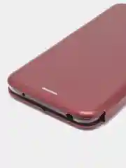 Пурпурный чехол книжка на Huawei Y7 2019, Хуавей У7 2019
