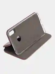 Пурпурный чехол книжка на Huawei Y7 2019, Хуавей У7 2019