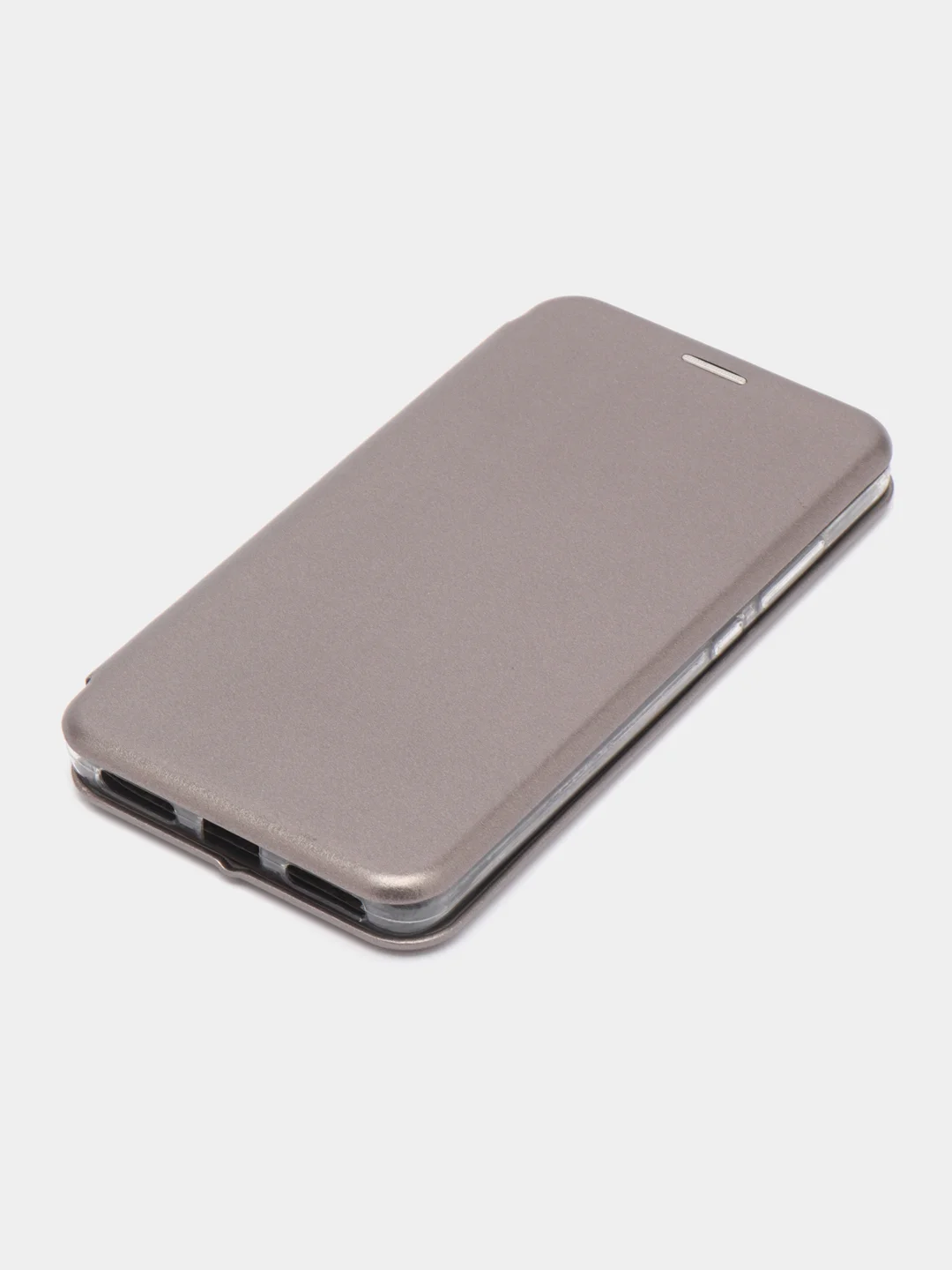 Серебряный чехол книжка на Xiaomi Redmi Note 4X / Note 4, Сяоми Редми Нот 4Х / Нот 4