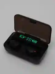 Алый беспроводные bluetooth наушники с встроенным power bank М90 Pro, М10, F9