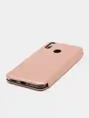Розовый чехол книжка Huawei Honor 8C (Хуавей Хонор 8С)