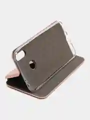 Розовый чехол книжка Huawei Honor 8C (Хуавей Хонор 8С)