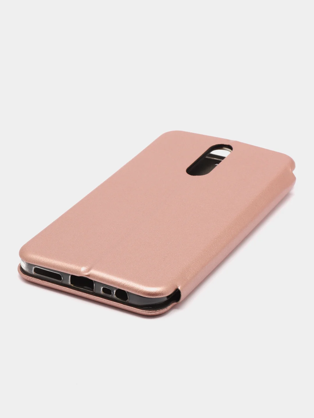 Розовый чехол книжка на Xiaomi Redmi 8, Сяоми Редми 8