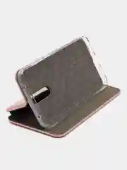 Розовый чехол книжка на Xiaomi Redmi 8, Сяоми Редми 8
