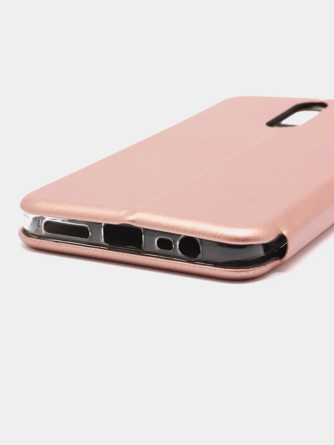 Розовый чехол книжка на Xiaomi Redmi 8, Сяоми Редми 8