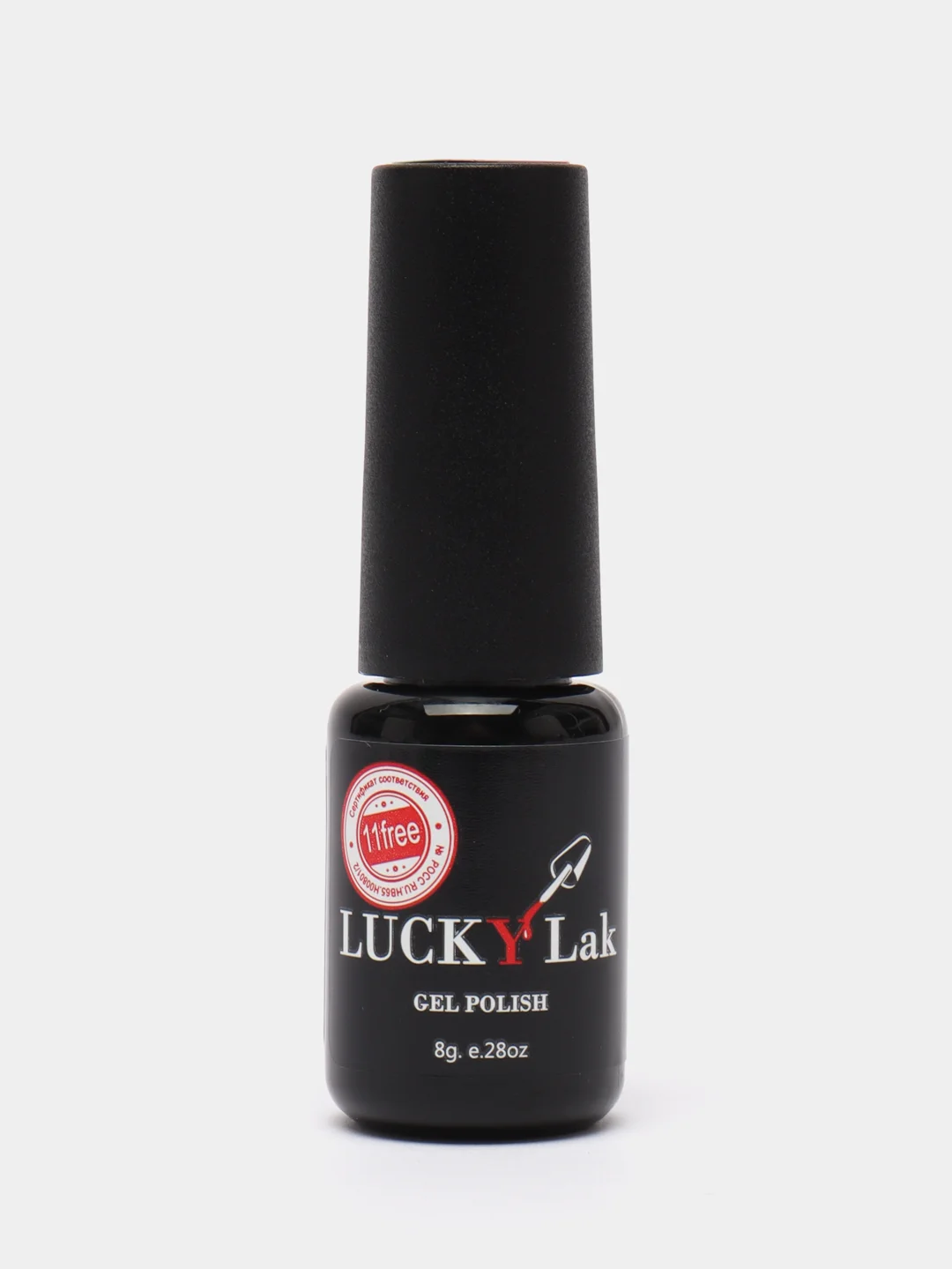 Гель лак Luckylak Coler 05, 8g, серый нейтральный для маникюра и педикюра