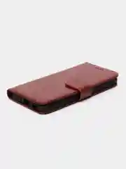 Коричневый кожаный PU чехол-книжка для Samsung Galaxy A33 5G