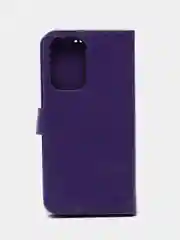 Фиолетовый кожаный PU чехол-книжка для Samsung Galaxy A33 5G