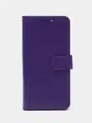 Фиолетовый кожаный PU чехол-книжка для Samsung Galaxy A33 5G
