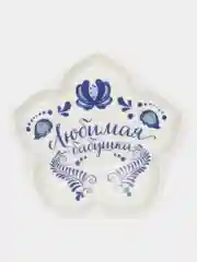 Серый подставка под чайный пакетик