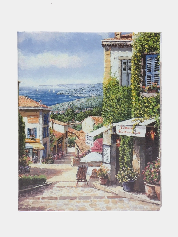 Фотоальбом BRAUBERG "Улица Прованса", твердая обложка, 200 фото, 10 х 15 см