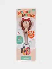 Бирюзовый музыкальная игрушка-грызунок  "Милый мишка"