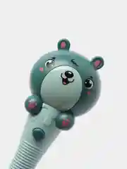 Бирюзовый музыкальная игрушка-грызунок  "Милый мишка"