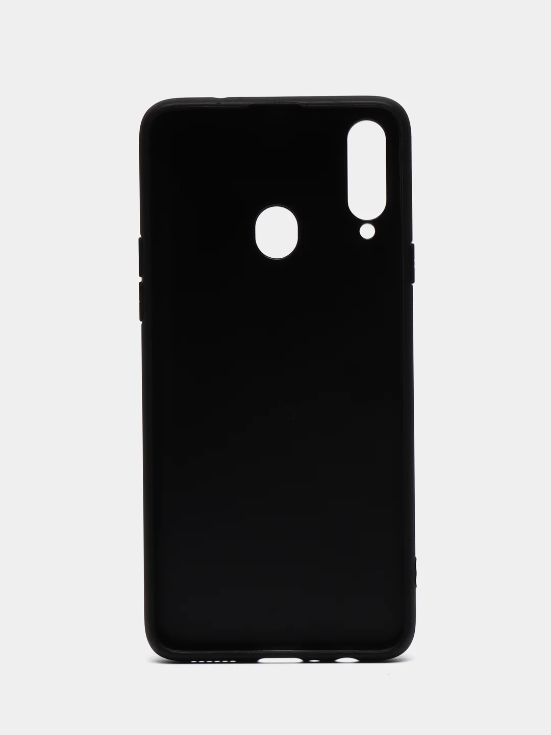 Белый чехол на Samsung A20S, из стекла