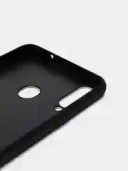 Белый чехол на Samsung A20S, из стекла
