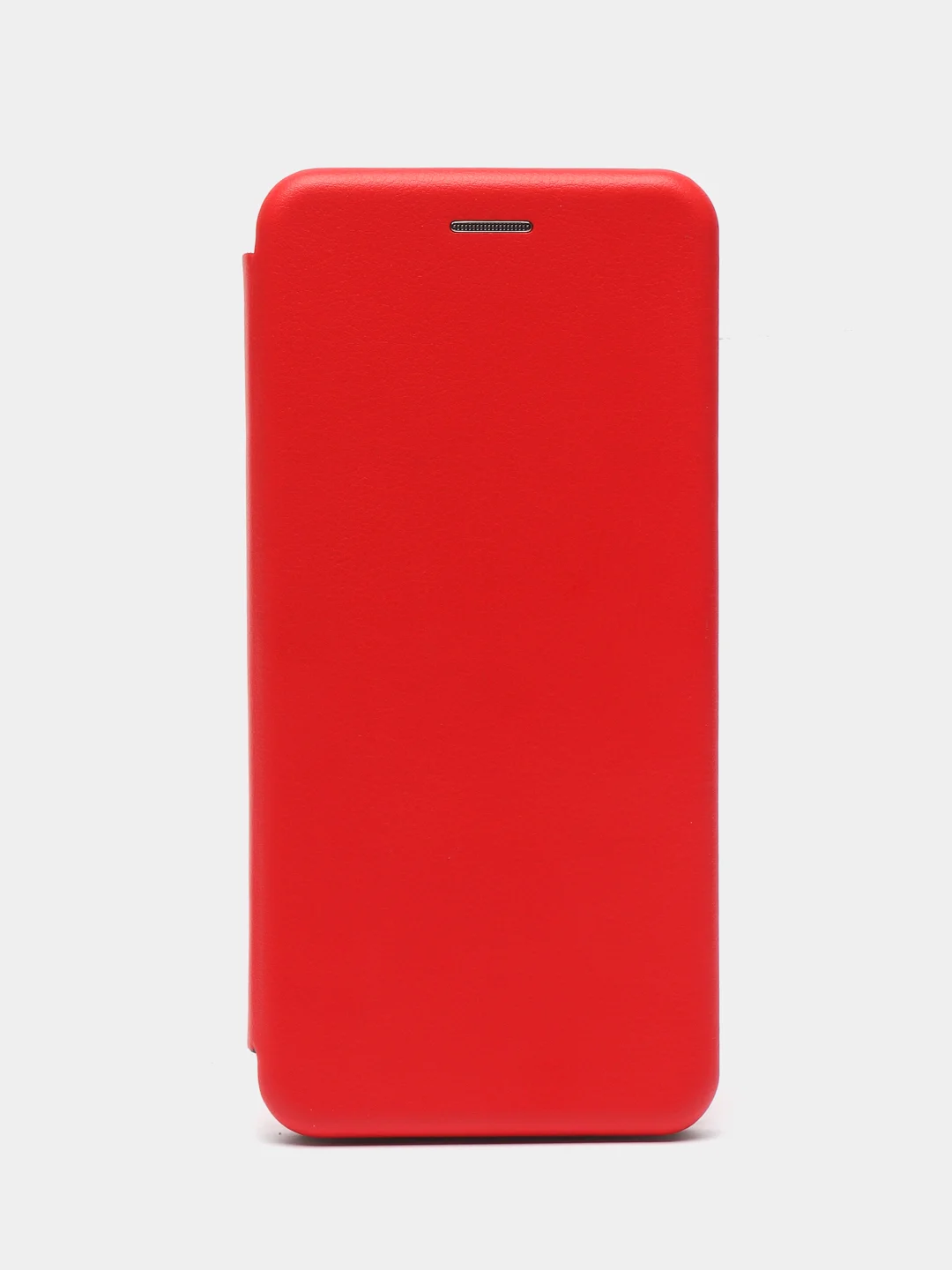 Красный чехол-книжка для Huawei Honor 9 A (Хонор 9 А), из экокожи