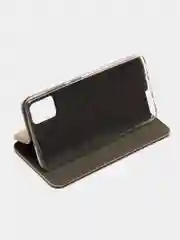 Золотой чехол книжка для Samsung Galaxy A 51, Самсунг А 51 экокожа