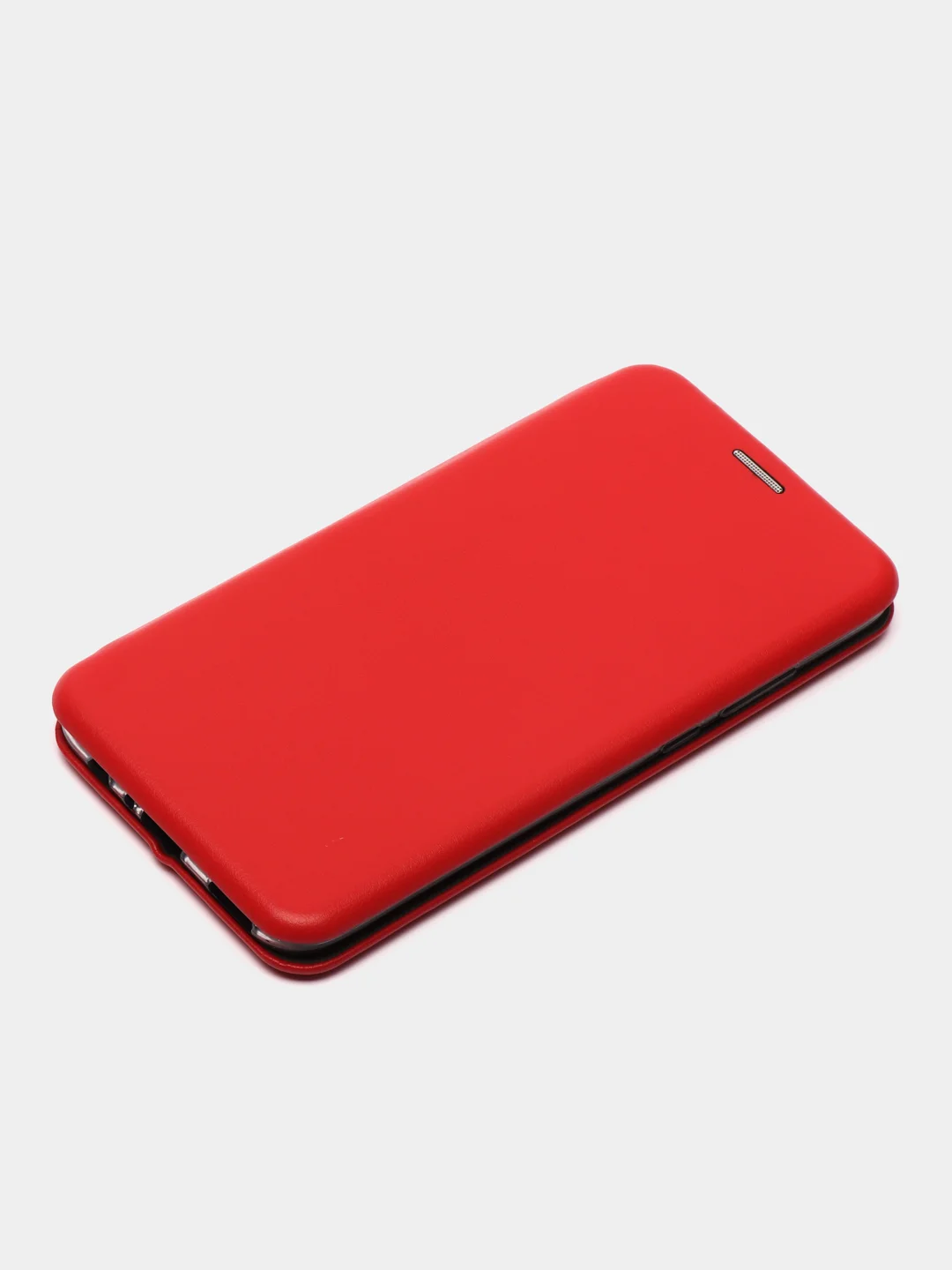 Красный чехол-книжка для Huawei Honor 10 i из экокожи