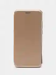 Золотой чехол-книжка для Xiaomi Redmi Note 8 Pro из экокожи (Редми Ноте 8 Про)