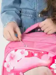 Сиреневый школьный рюкзак для младших классов