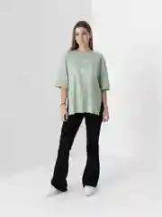 Хаки футболка женская
