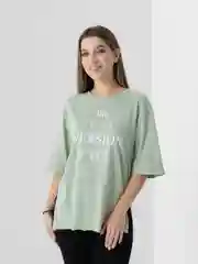 Хаки футболка женская