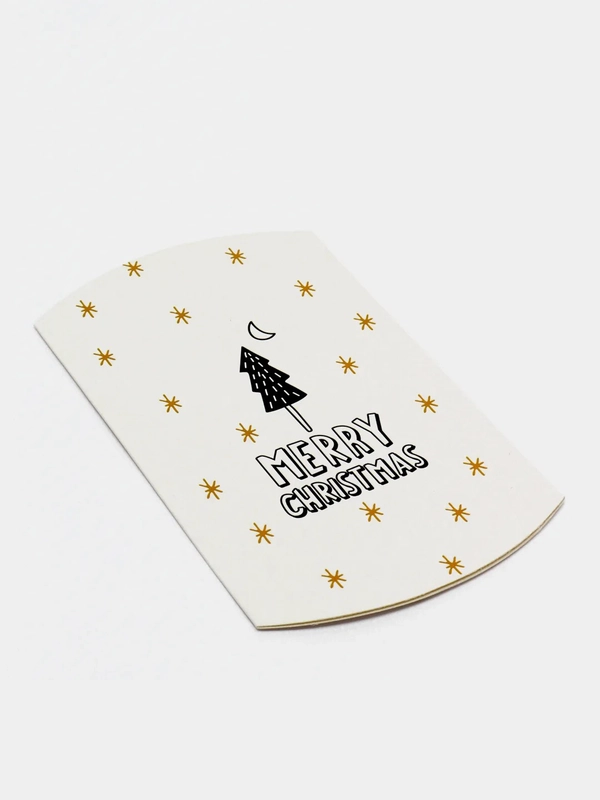 Коробка-подушка/ Коробка-конверт Merry Christmas