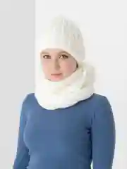 Комплект: шапка и снуд
