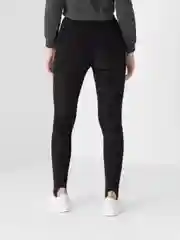 Черный легинсы женские, утепленные, кашемир