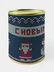 Синий носки в банке мужские новогодние, 10 видов