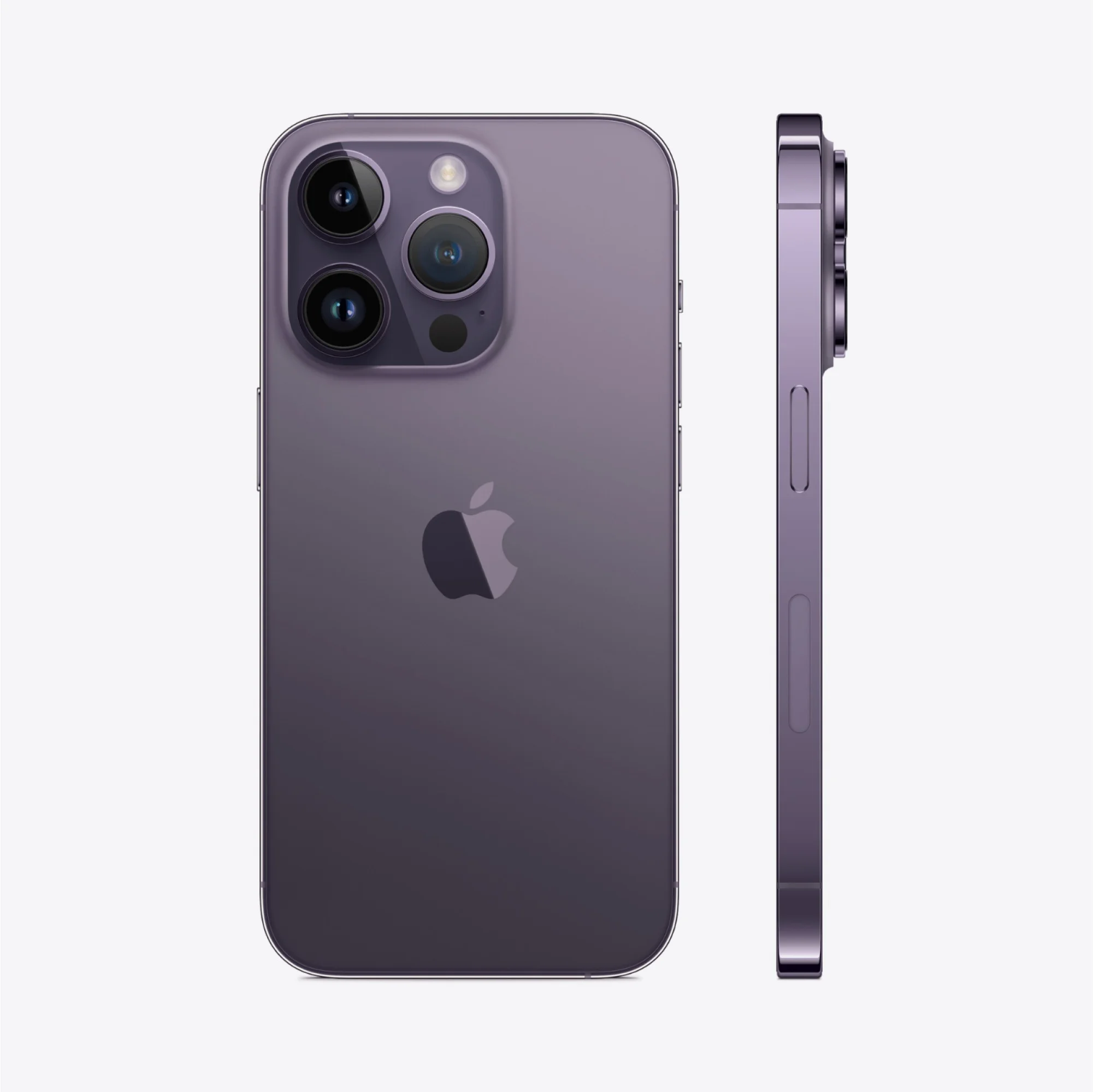 Фиолетовый муляж - игрушка смартфон iPhone 14 Pro