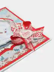 Красный открытка поздравительная, день рождения, спасибо, с праздником, без повода, ручная работа