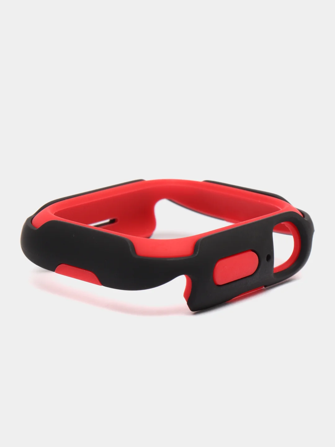 Красный защитный бампер чехол для Apple Watch 7 41, 45 мм рамка
