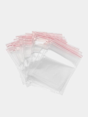 Пакеты ZIP LOCK "зиплок", комплект 100шт, 10х15cм, ПВД, 80мкм., BRAUBERG EXTRA