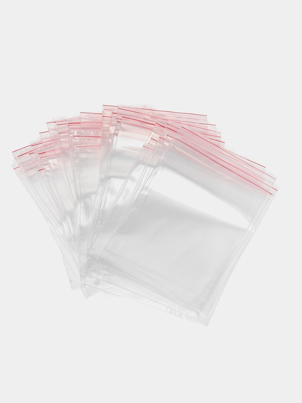 Пакеты ZIP LOCK "зиплок", комплект 100шт, 15x20cм, ПВД, 80мкм., BRAUBERG EXTRA