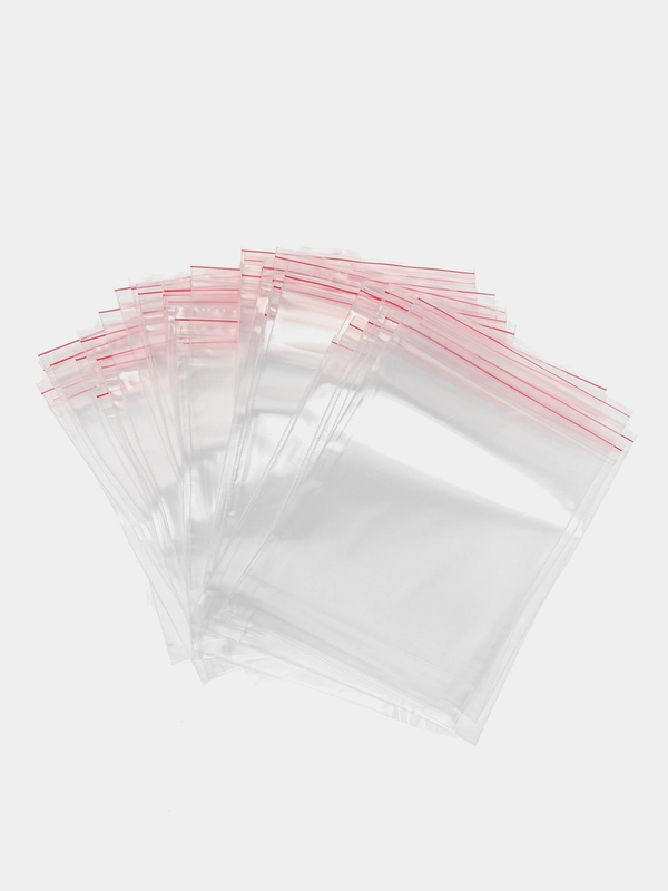 Пакеты ZIP LOCK "зиплок", комплект 100шт, 20x30cм, ПВД, 80мкм., BRAUBERG EXTRA