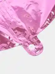 Голубой воздушный шар фольгированный, цифра, 77 см хром ярко-розовый, юбилей, день рождения