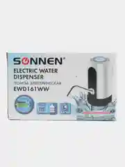 Помпа для воды электрическая SONNEN EWD161WW, 1,6 л/мин, АККУМУЛЯТОР, белая, 455470
