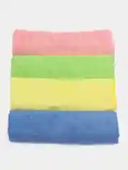 Салфетка из плотной микрофибры 40х40см "MULTI PACK PRO COLOUR 40" КОМПЛЕКТ 4шт LAIMA