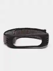 Тёмно-коричневый ремешок на липучке для Xiaomi Mi Band 3, 4, 5, 6, 7 Сяоми Ми Банд, тканевый, нейлоновый