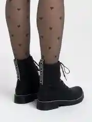 Черный ботинки женские Rieker