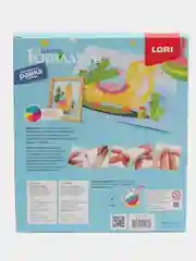 Желтый квиллинг панно Lori, дизайн на выбор