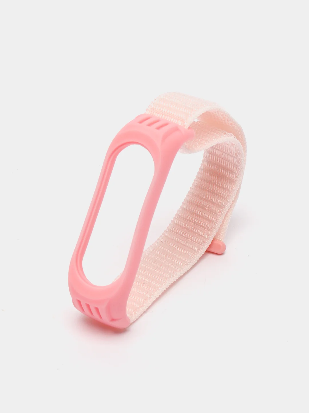 Конфетный ремешок на липучке для Xiaomi Mi Band 3, 4, 5, 6, 7 Сяоми Ми Банд, тканевый, нейлоновый