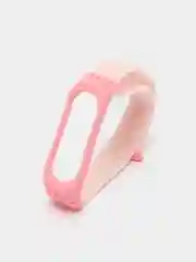 Конфетный ремешок на липучке для Xiaomi Mi Band 3, 4, 5, 6, 7 Сяоми Ми Банд, тканевый, нейлоновый