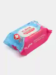 Салфетки влажные АНТИБАКТЕРИАЛЬНЫЕ 120 шт, LAIMA Antibacterial, крышка-клапан, 112497